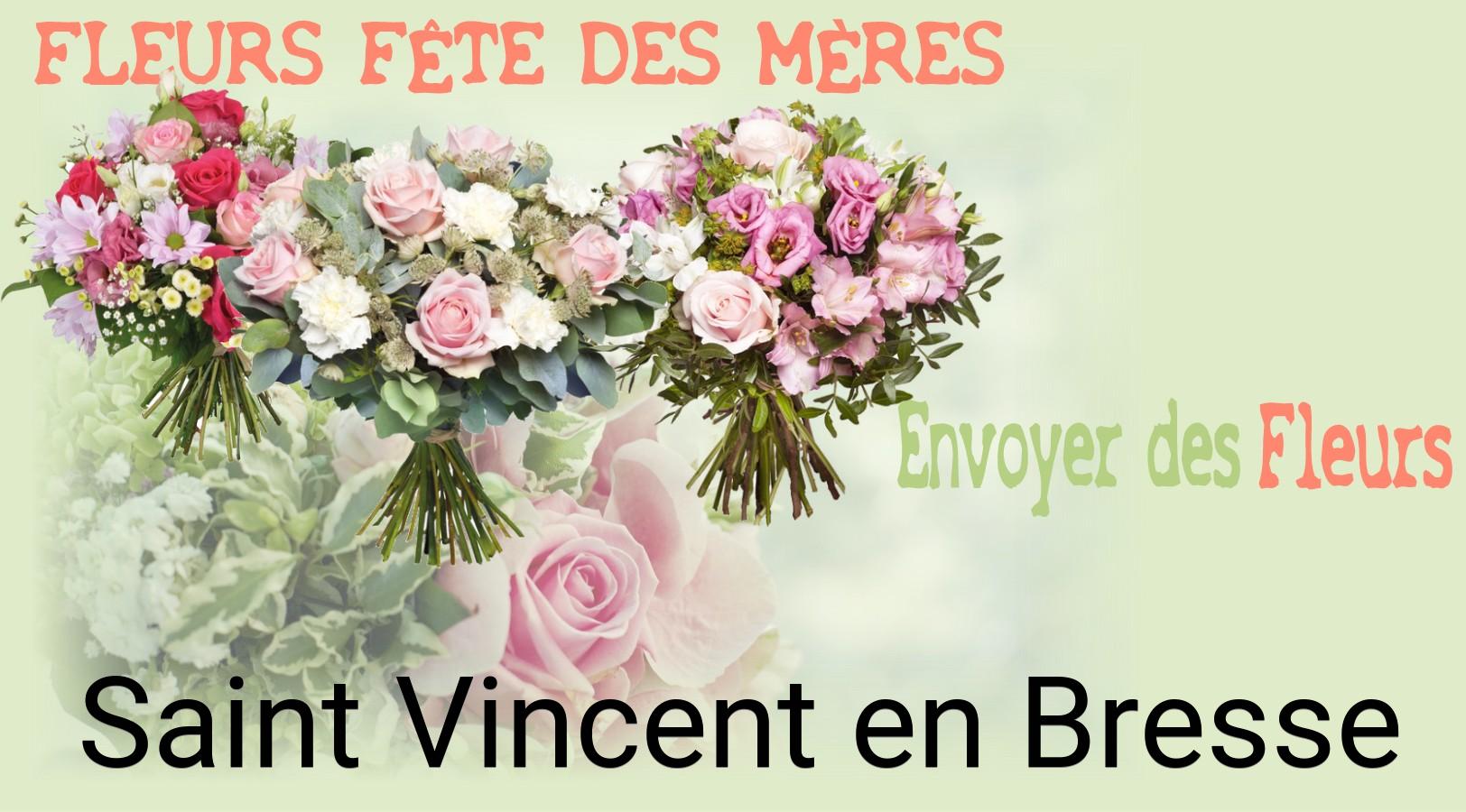 Bouquet de Fête des Mères livré à Saint-Vincent-en-Bresse